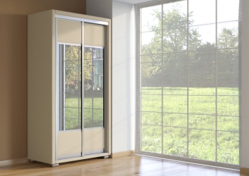 Шкаф-купе 2-х дверный Orma Soft зеркальный