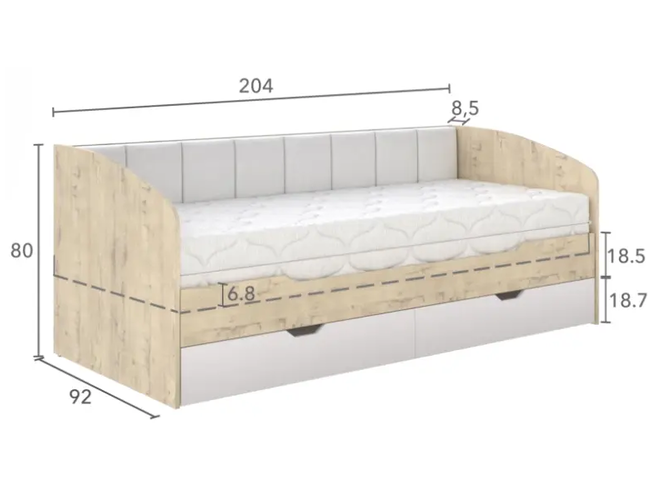 Кровать софа Letto раздвижная