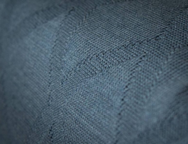 Плед Diamond синий