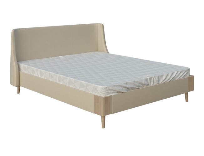 Кровать Lagom Side Soft бежевая