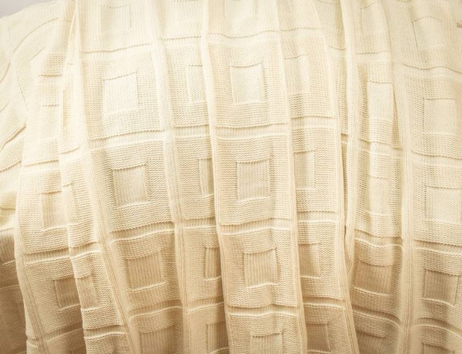 Плед Mural бежевый