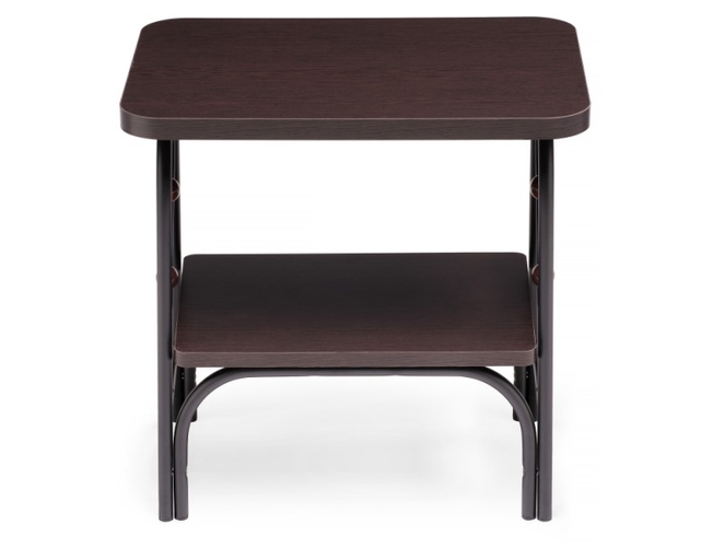 Прикроватная тумба Клео 2 черная/венге (Арт.446218)