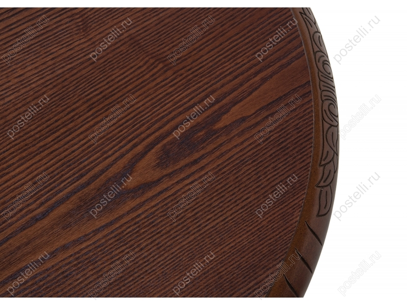 Журнальный столик Бернард орех с коричневой патиной (Арт. 406090)